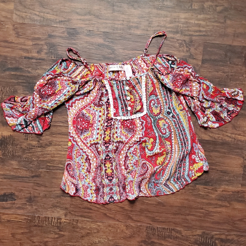 Boho off shoulder